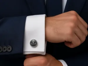 Lotus Personalisierte Manschettenknöpfe Geschenk Herren Pro